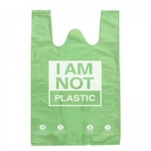 Degradable plastic bag