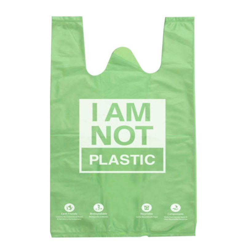 Degradable plastic bag